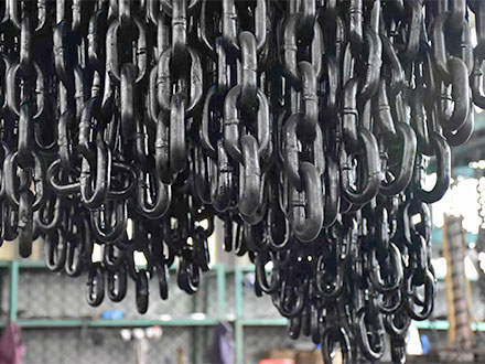 高强度矿用圆环链 刮板机圆环链 拆装方便