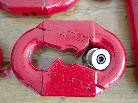 矿用刮板输送机连接环 型号全结构稳经久耐用