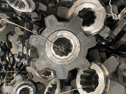 刮板输送机链轮 40t锻打七齿 九齿十一齿刮板机齿轮