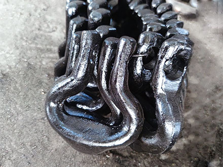 矿用开口式链接环 18*64马蹄扣 刮板机配件马蹄环 淬火处理硬度耐磨